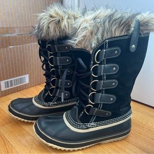 Sorel Joan Of Arctic Insulated Waterproof Winter Boots sz 8